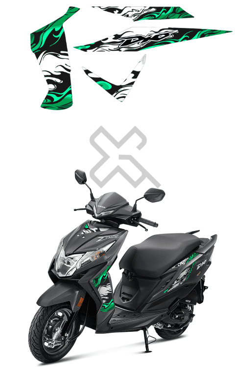 Honda Dio Bs6 Sticker | Dio Bs6 Decal